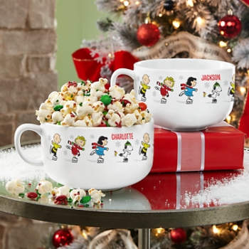 PEANUTS® Ice Skating Friends Snack Bowl