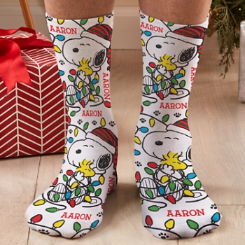 PEANUTS® Lots of Lights Socks