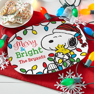PEANUTS® Merry & Bright Holiday Platter