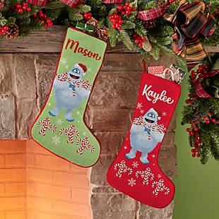 Rudolph® Bumble™ Candy Cane Stocking