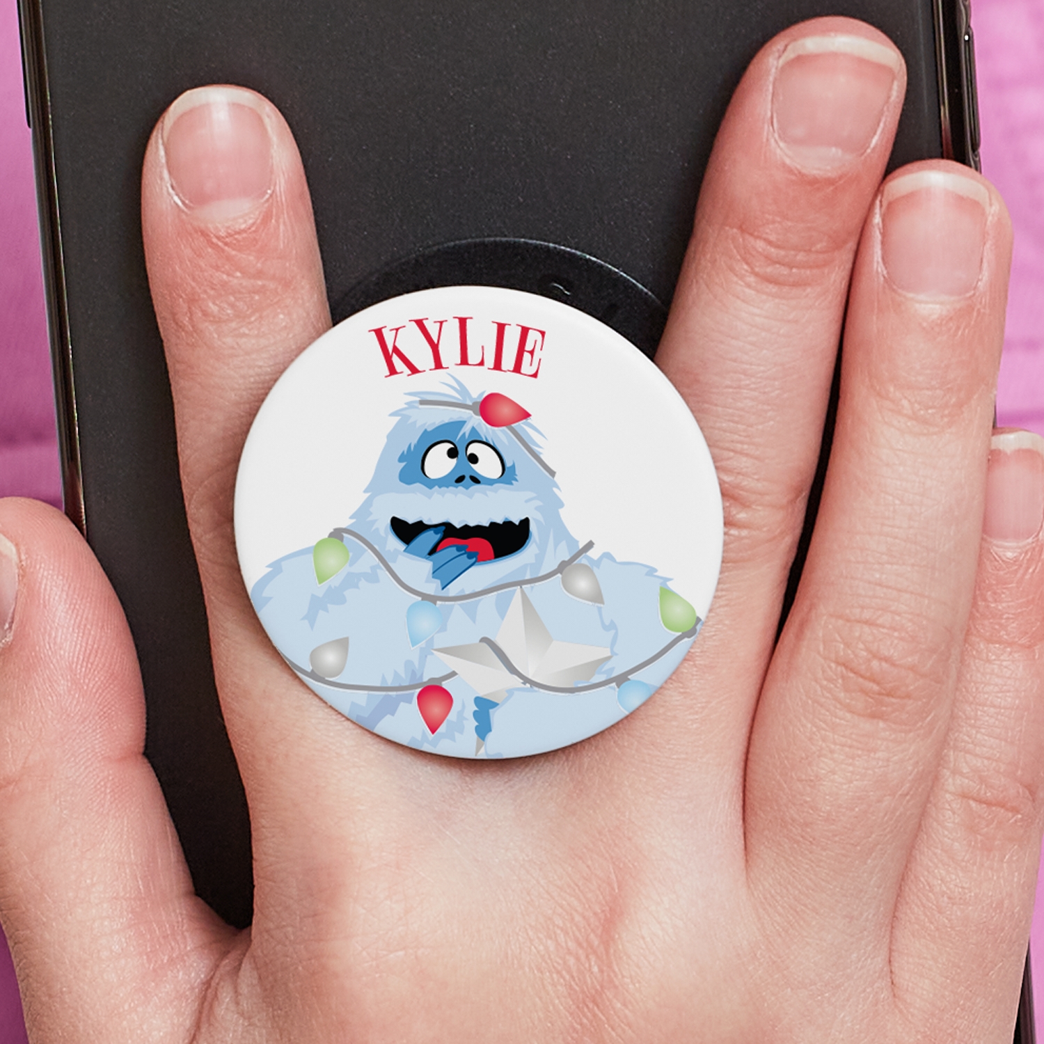 Rudolph® Bumble™ Tangled in Lights PopSockets PopGrip®