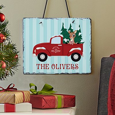 Rudolph® North Pole Delivery Slate