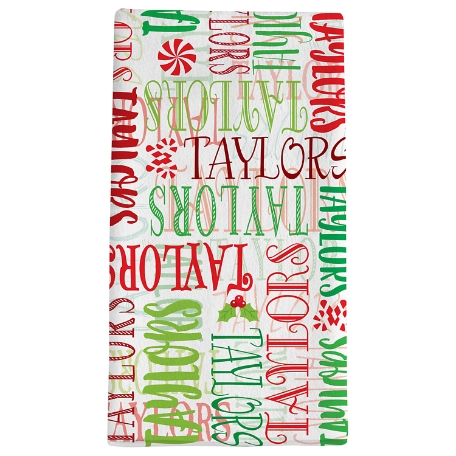 Signature Style Holiday Bath Towel