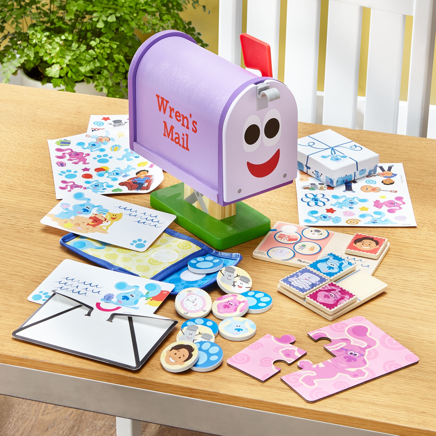 Melissa Doug Blue s Clues Mailbox Playset at Gifts