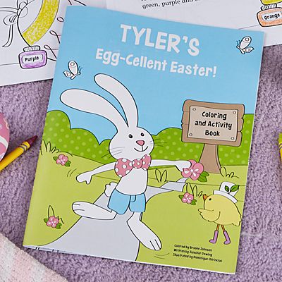 i See Me!® Personalized Egg-cellent Easter Coloring & Activity Book