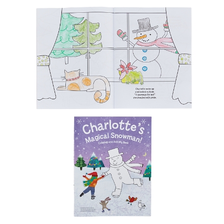 i See Me!® Holiday Personalized Coloring & Activity Books - My Magical Snowman