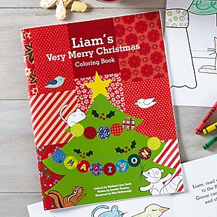 i See Me!® Holiday Personalized Coloring & Activity Books