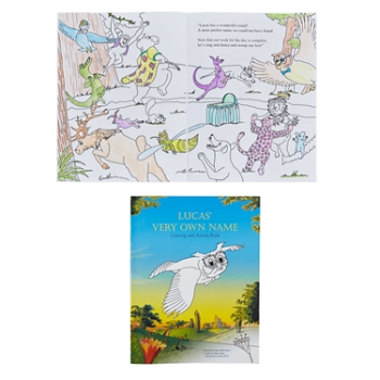 i See Me!®  Personalized Coloring & Activity Book  - My Very Own Name