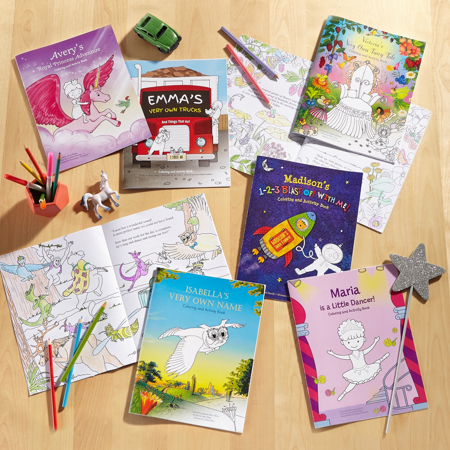 i See Me!® Personalized Coloring & Activity Books