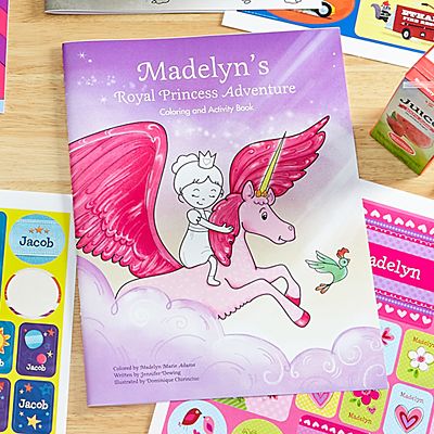 i See Me!® Personalized Coloring Book & Sticker Set