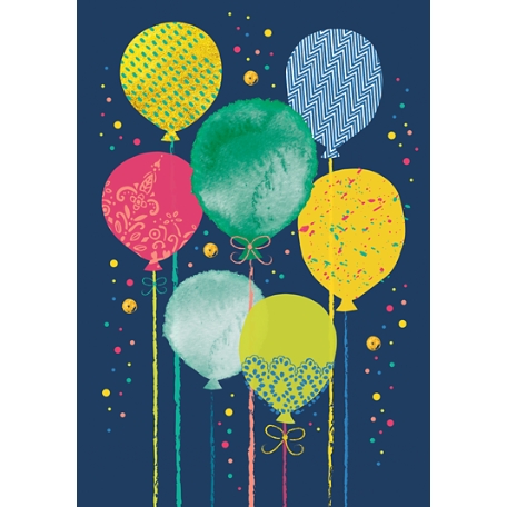 Confetti Balloons Gift Card