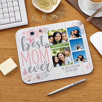 Best Mom Ever Photo Mouse Pad
