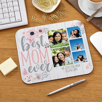 Best Mom Ever Photo Mouse Pad