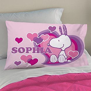 PEANUTS® Happy Heart Snoopy™ Pillowcase
