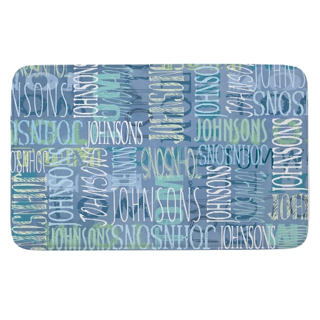 Signature Style Bath Mat 21x34 - Blue