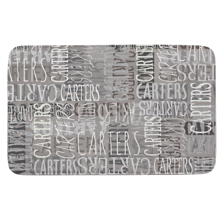 Signature Style Bath Mat 21x34 Gray