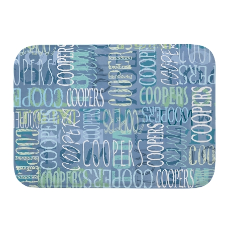 Signature Style Bath Mat 17x24 - Blue