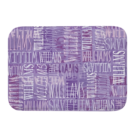 Signature Style Bath Mat 17x24 - Purple