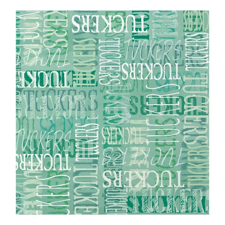 Signature Style Shower Curtain  - Green