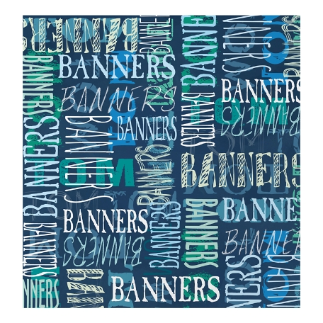 Signature Style Shower Curtain  - Navy