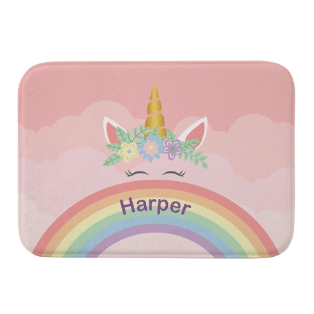 Bathtime Fun Bath Mat 17x24 - Unicorn             