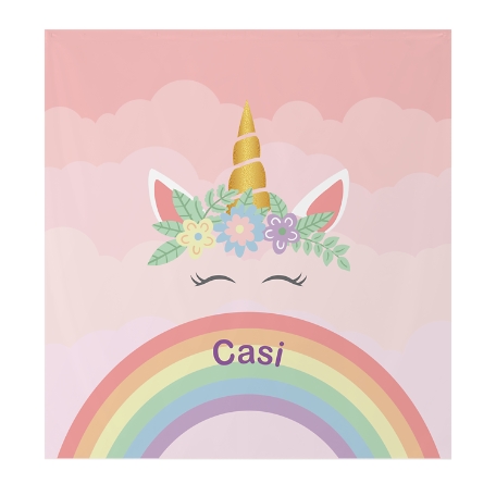 Bathtime Fun Shower Curtain - Unicorn