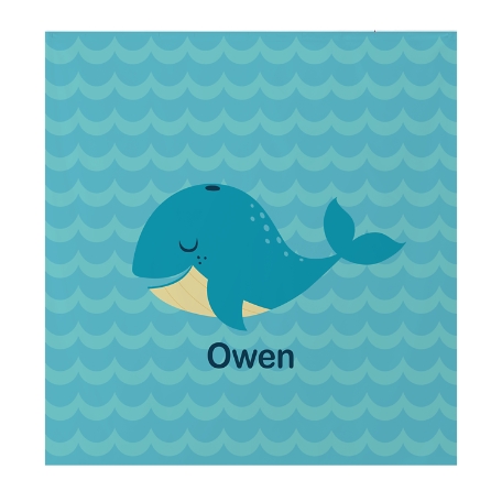 Bathtime Fun Shower Curtain - Whale