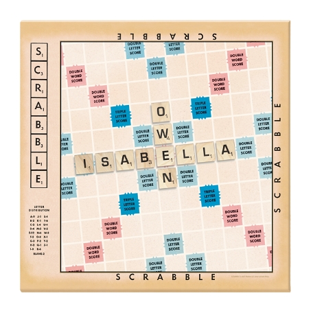 SCRABBLE®  Couple Canvas - 16x16