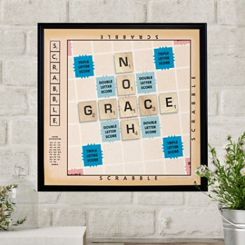 SCRABBLE® Couple Canvas