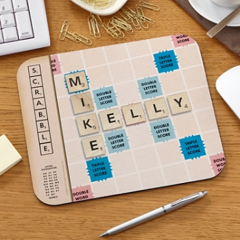 SCRABBLE® Couple Mouse Pad