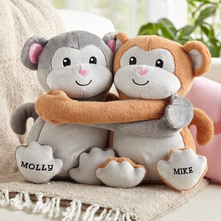 Hugs & Kisses Monkeys