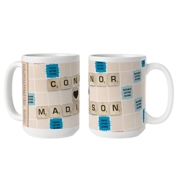 Scrabble®  Couple Mug - 15oz