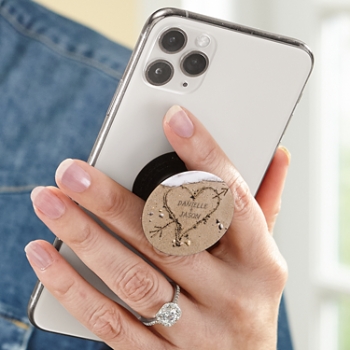 Heart in Sand PopSockets PopGrip®