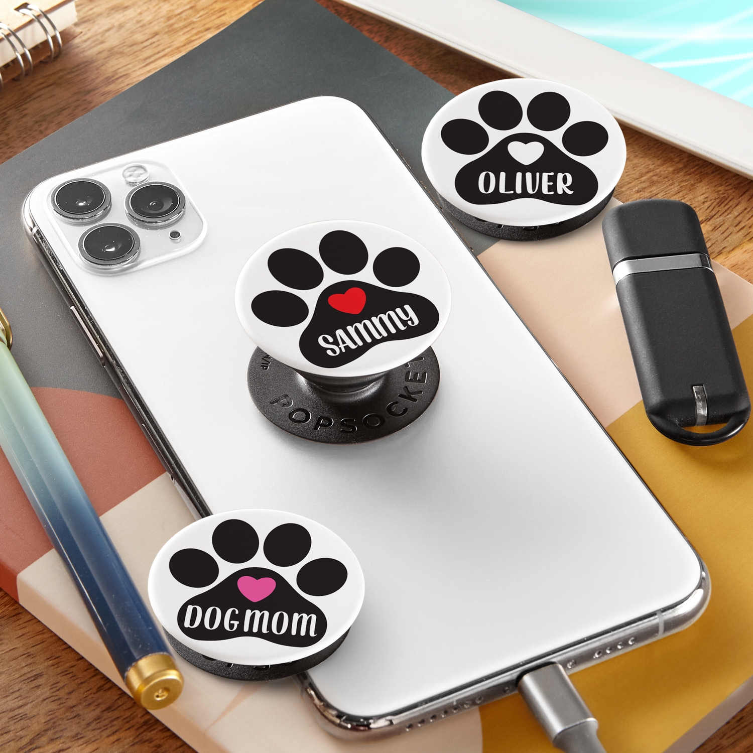 Paw Print PopSockets PopGrip®