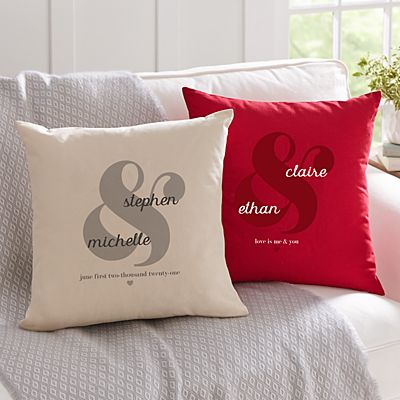 Just the Two of Us Throw Pillow