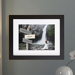 All Roads Lead to Us Photo Framed Print - 11x14