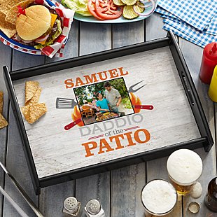 Daddio Of The Patio Photo Serving Tray