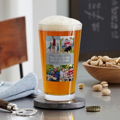 Picture Memories Personalized Pint Beer Glass
