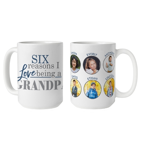 Six Reasons Why™ Photo Mug - 15oz