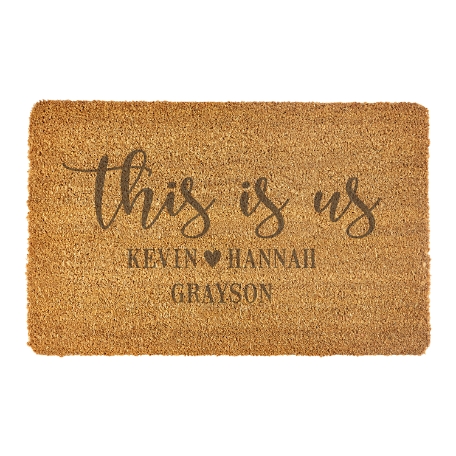 This Is Us Coir Doormat - 17x27