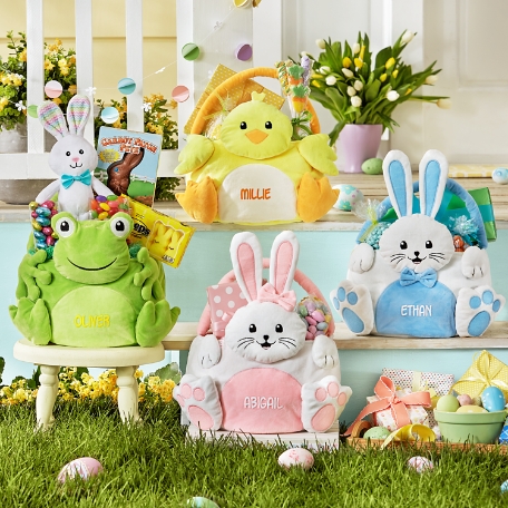 Big Fluffy Feet Easter Basket