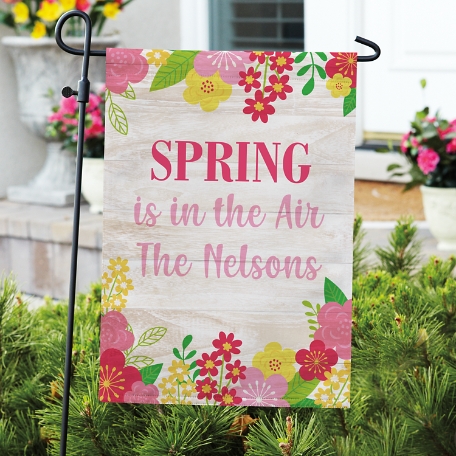 Blooming Flowers Garden Flag