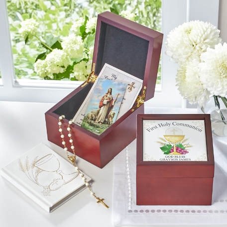 Bread Of Life First Communion Keepsake Box
