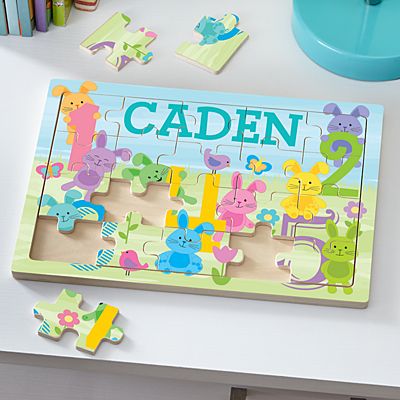 Counting Bunnies Wooden Puzzle