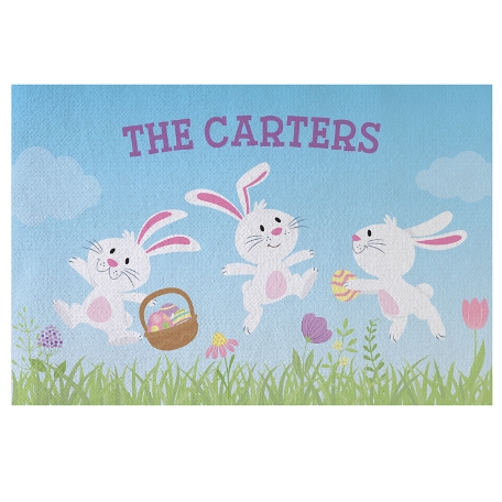 Dancing Bunnies Doormat - 24x36