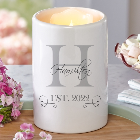 Family Initial & Name LED Votive