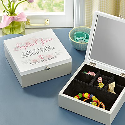 Floral Sacrament Jewelry Box