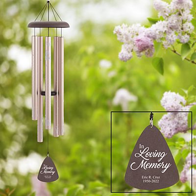 Heavenly Bells Frosted Sonnet Memorial Chime