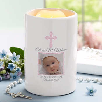 Holy Sacrament Photo LED Votive