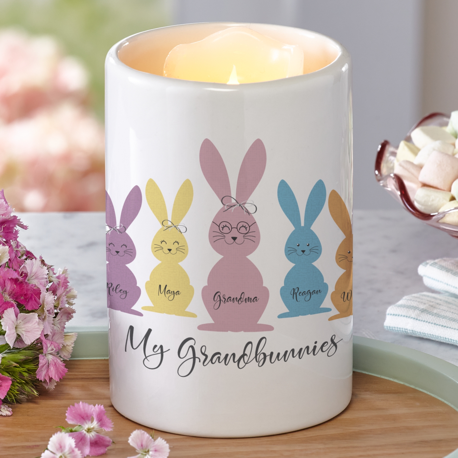 Love My Grandbunnies  LED Votive